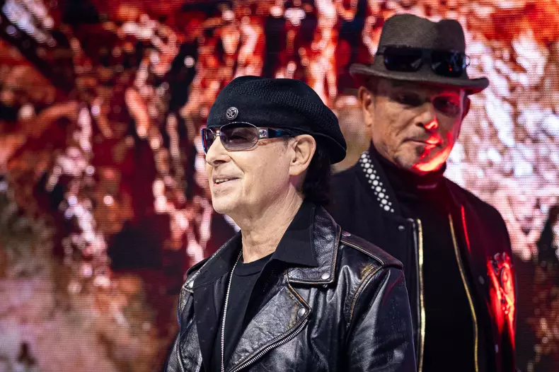 Scorpions Band press conference in Hanover