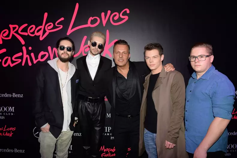 Exclusif - Soirée Mercedes Love Fashion week au Vip Room à Paris