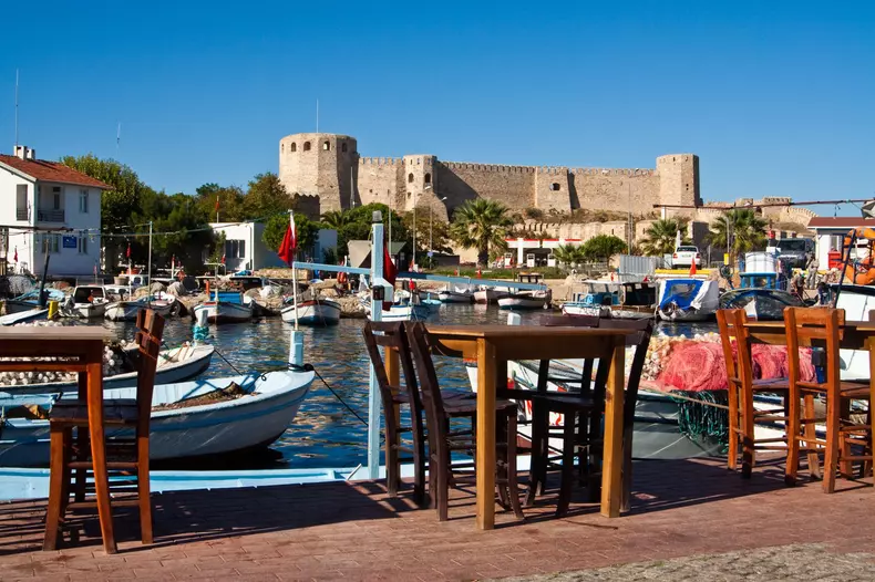 fortress on bozcaada,türkeii