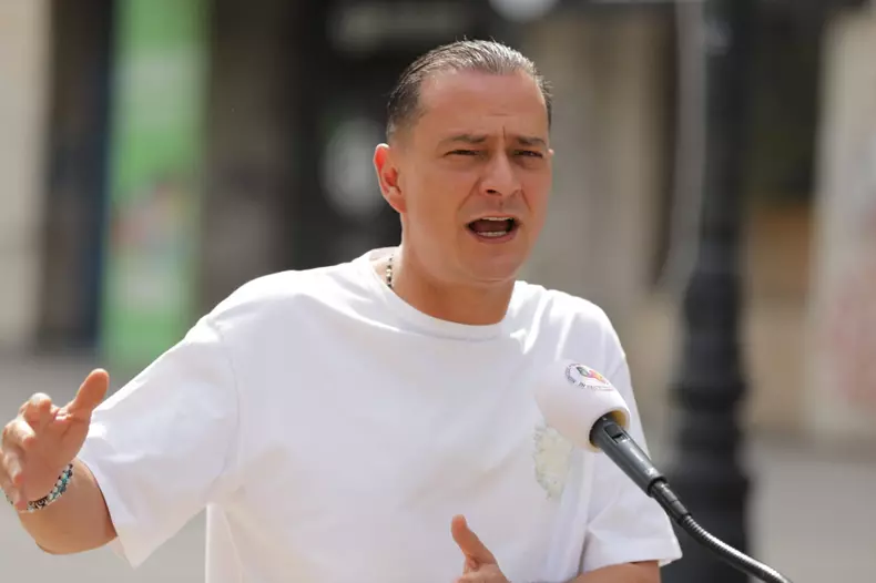 Primarul Sectorului 4, Daniel Băluță. Foto: Dumitru Angelescu / Libertatea