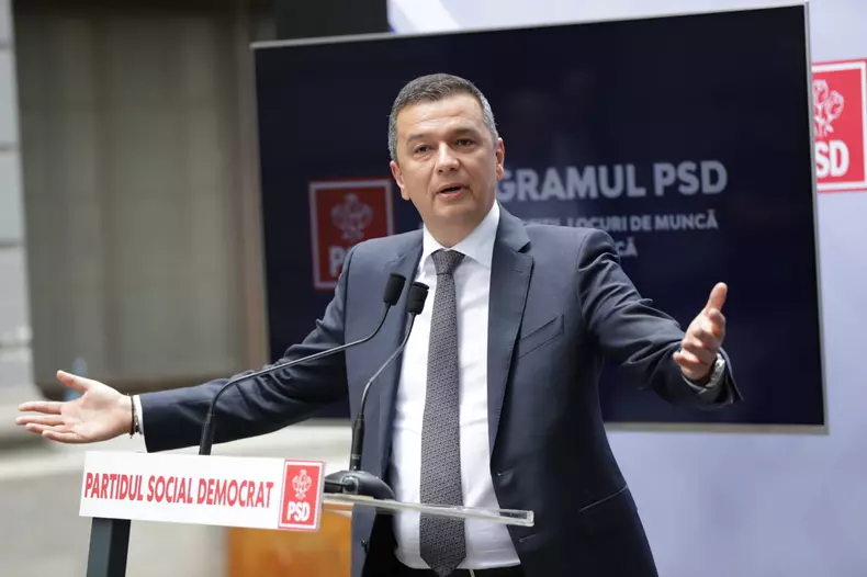 Sorin Grindeanu a prezentat programul PSD pentru relansarea economică printr-o săgeată la Ilie Bolojan (1)