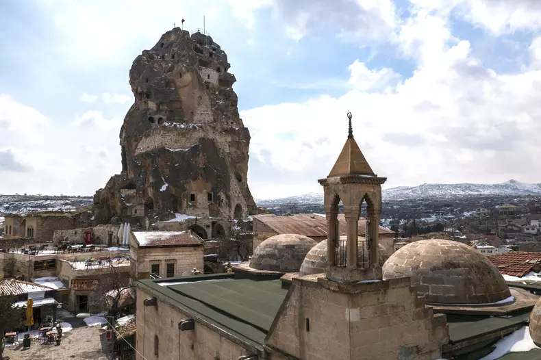 Nevşehir Cappadocia Ortahisar Castle and Castle 2