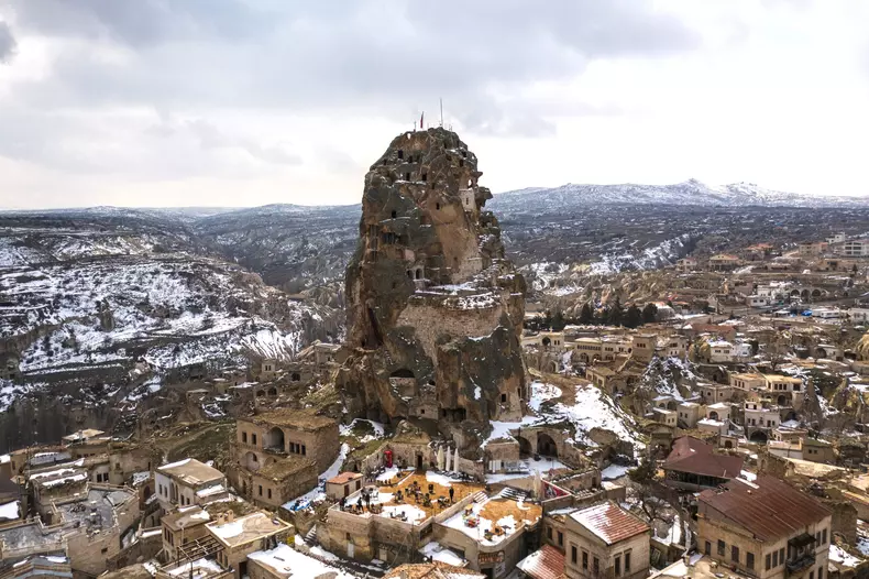 Nevşehir Cappadocia Ortahisar Castle and Castle 4
