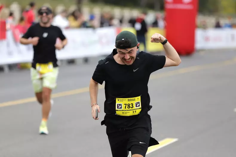 Satisfacția depășirii limitelor. Foto Dumitru Angelescu