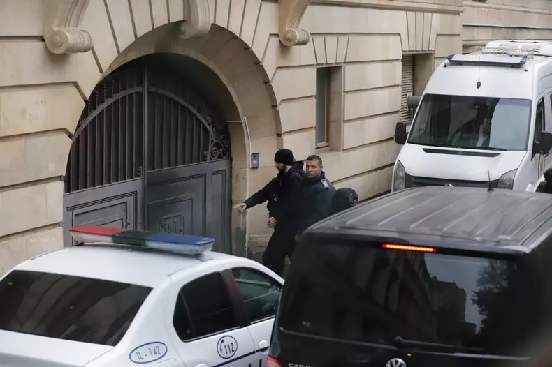 Nepotul lui Horațiu Potra, adus la CAB, 21 noiembrie 2025. Foto Dumitru Angelescu