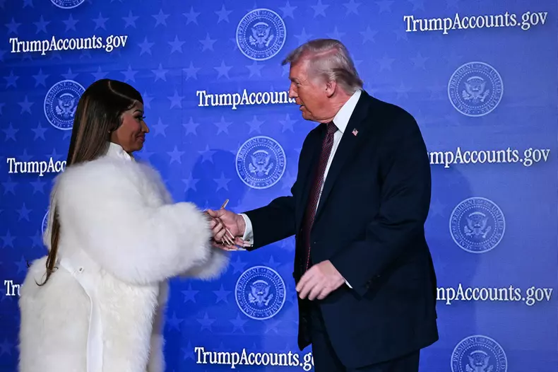 Nicki Minaj și Donald Trump
