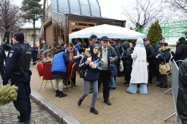 slujba de Bobotează de la Catedrala Patriarhală din București (2)