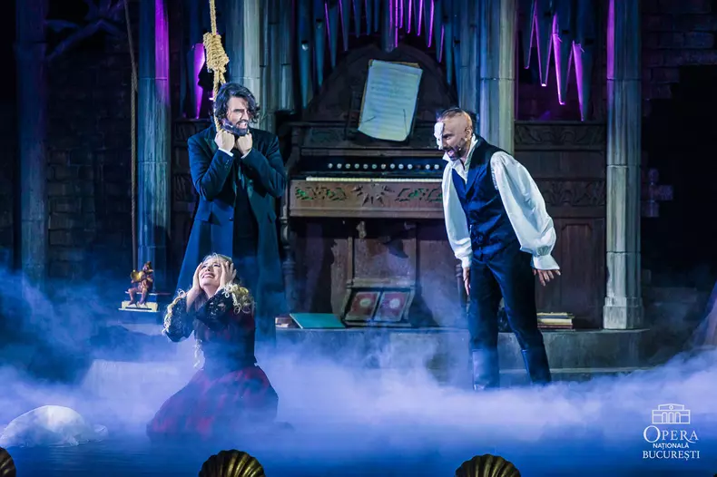 Soprana Irina Baiant - scena din Lair final 10 - Fantoma de la Opera10