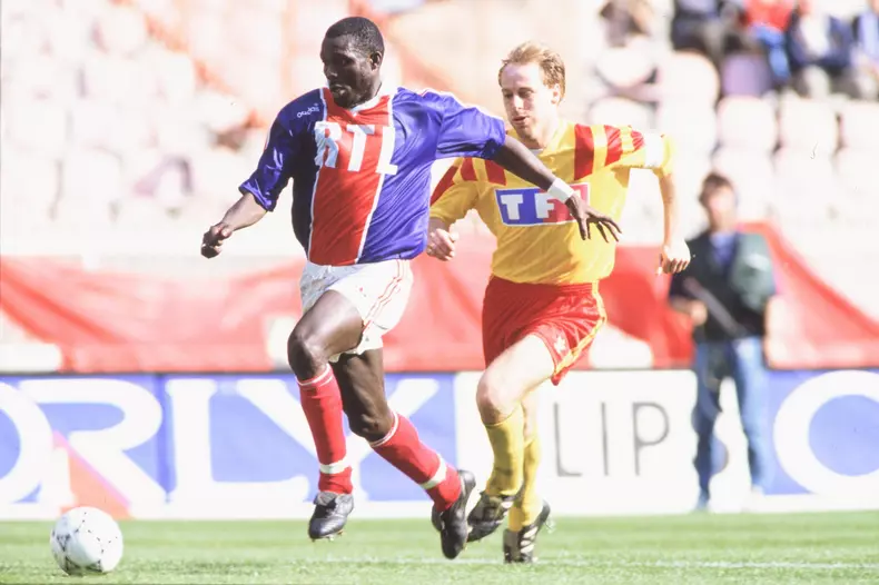 FOOT COUPE DE FRANCE 1994 PSG-LENS (1-2)
