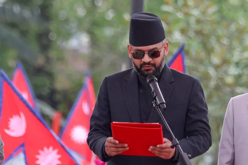 Balendra Shah Sworn In as Prime Minister of Nepal - Kathmandu