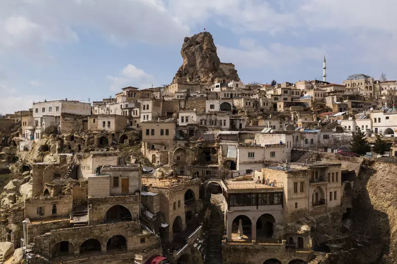 Nevşehir Cappadocia Ortahisar Castle