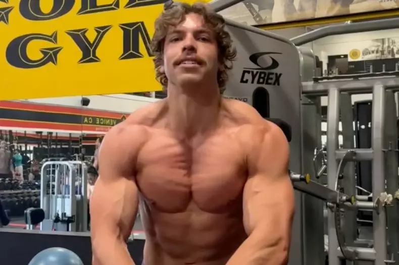 Arnold Schwarzenegger's Son Joseph Baena Wins His First Bodybuilding Competition