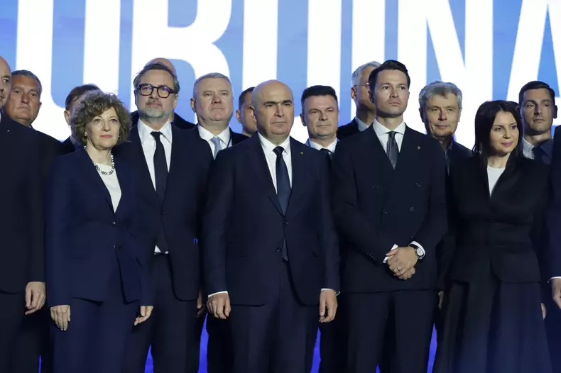 Congres PNL 2026 - noua echipă Bolojan FOTO Dumitru Angelescu