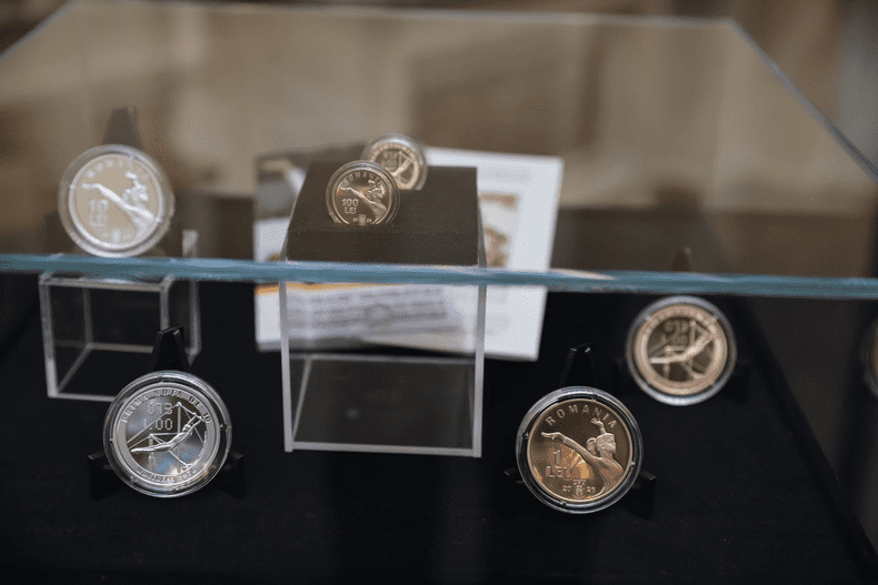 Emisiune numismatică dedicată Nadiei Comăneci. Foto Vlad Chirea (3)
