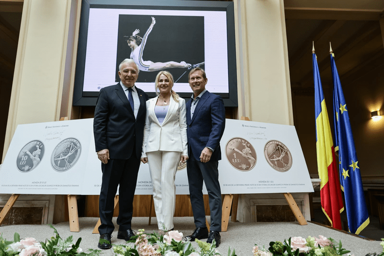 Emisiune numismatică dedicată Nadiei Comăneci. Foto Vlad Chirea (4)