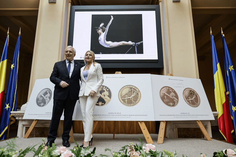 Emisiune numismatică dedicată Nadiei Comăneci. Foto Vlad Chirea (5)
