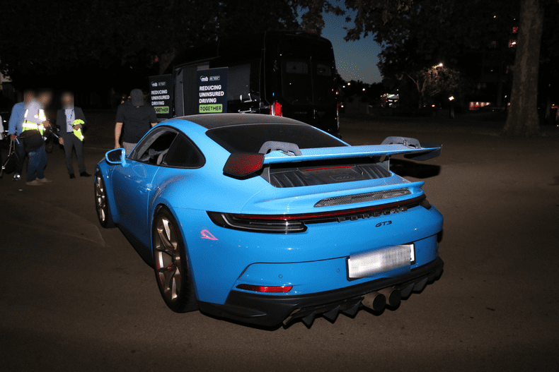 A_seized_Porsche_911_GT3_rear_JPG
