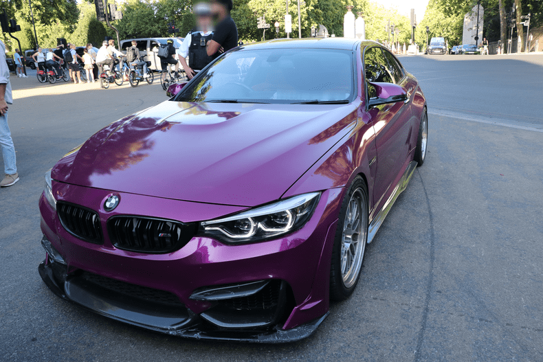 Seized_BMW_M3_at_Wellington_Arch_JPG