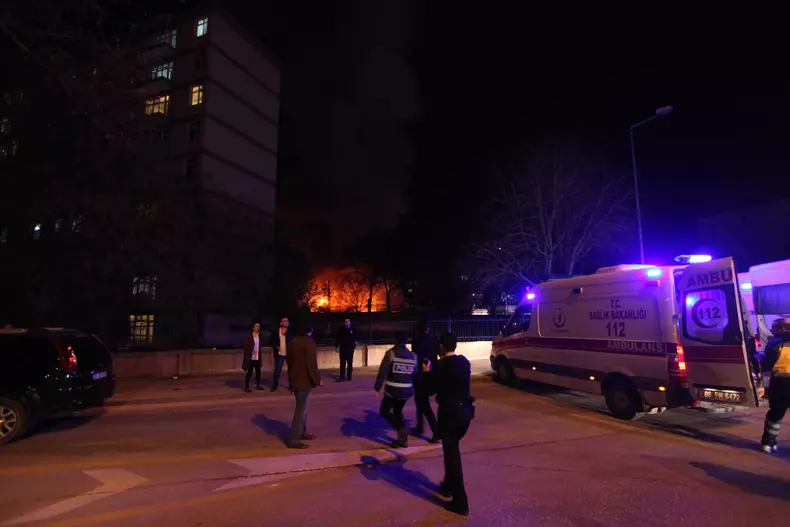 Explosion in Ankara