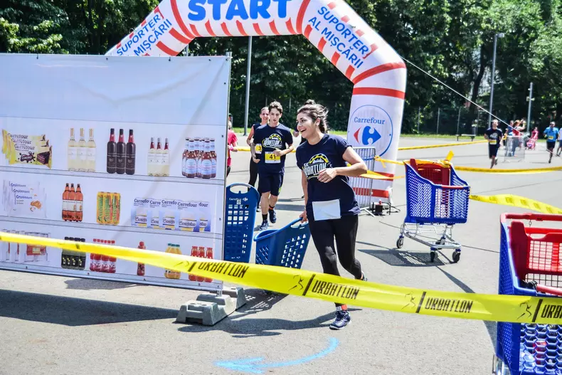 URBATLON 2016_proba Run for Shopping