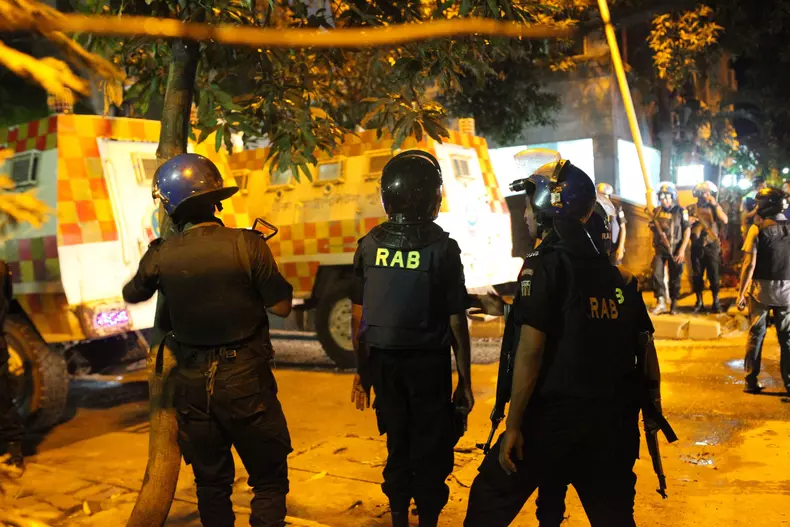 Gunmen storm and take hostages in Dhaka