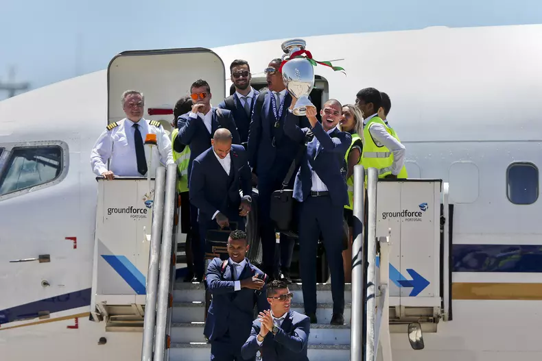 Euro 2016 Champions Return Home