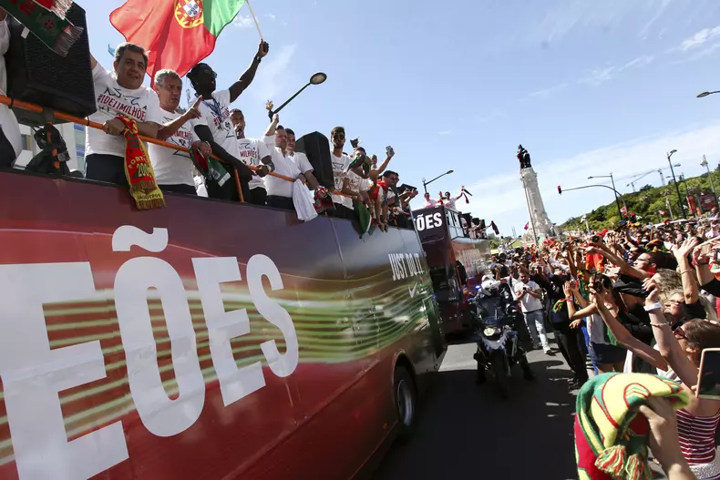 Euro 2016 Champions Return Home