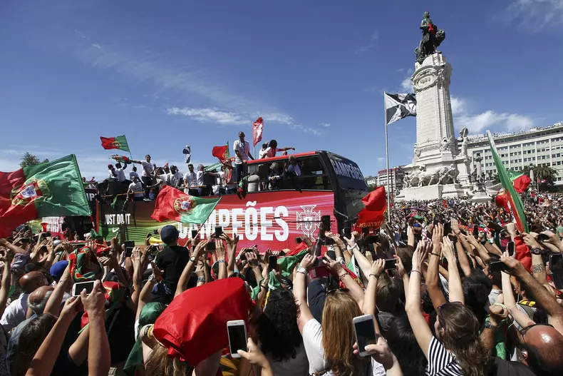 Euro 2016 Champions Return Home