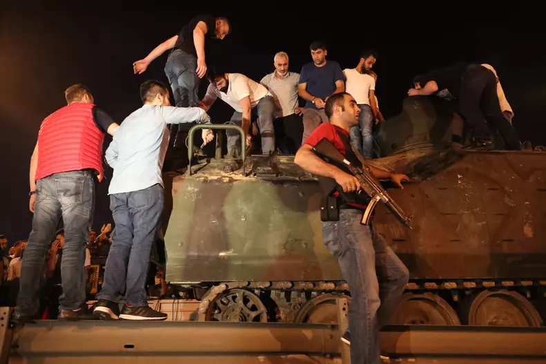 Tentativă de lovitură de stat în Turcia - Istanbul - EPA