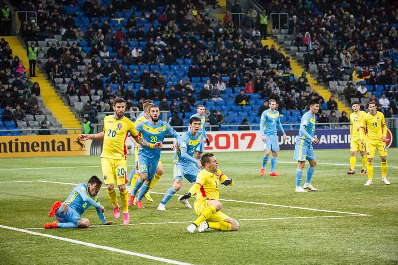 Kazahstan - România Foto: sports.kz