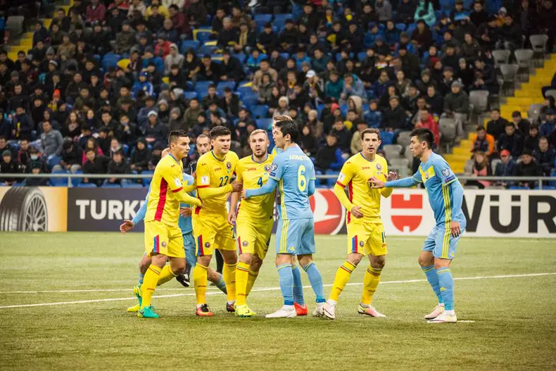 Kazahstan - România Foto: sports.kz