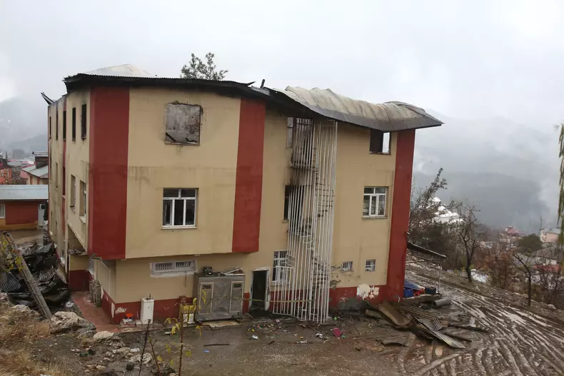 Incendiu la un internat din Turcia