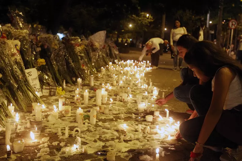 Comemorarea jucătorilor de la Chapecoense