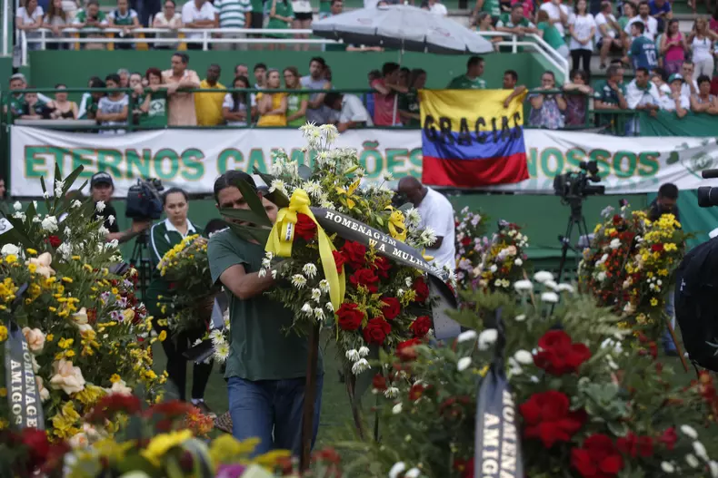 Chapecoense vigil