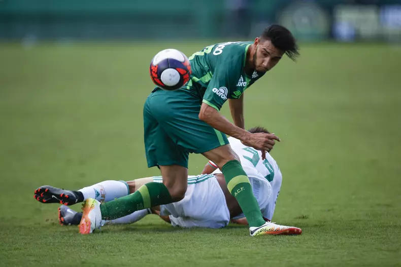 Friendly match between Chapecoense and Palmeiras