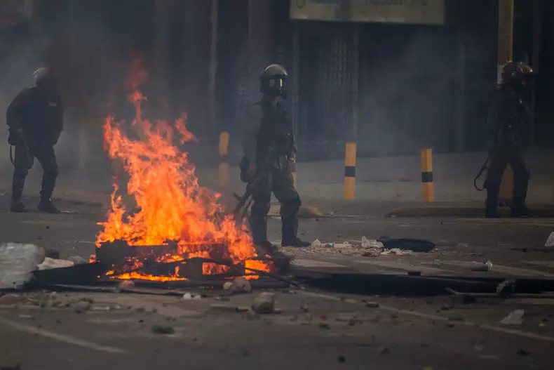 proteste violente în Venezuela