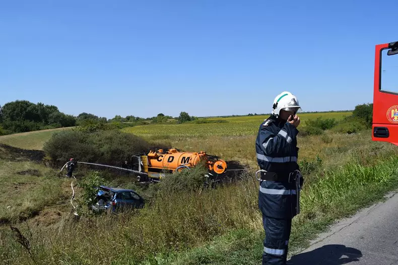 accident în județul Timiș (2)