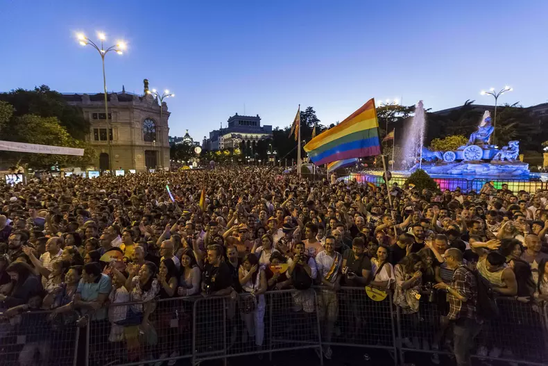cel mai mare marș gay în Madrid