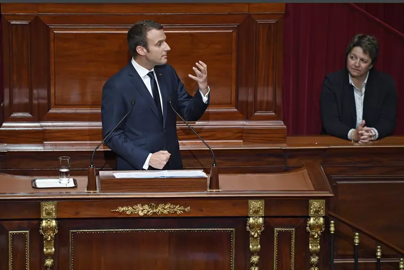 Emmanuel Macron, discurs solemn la Versailles