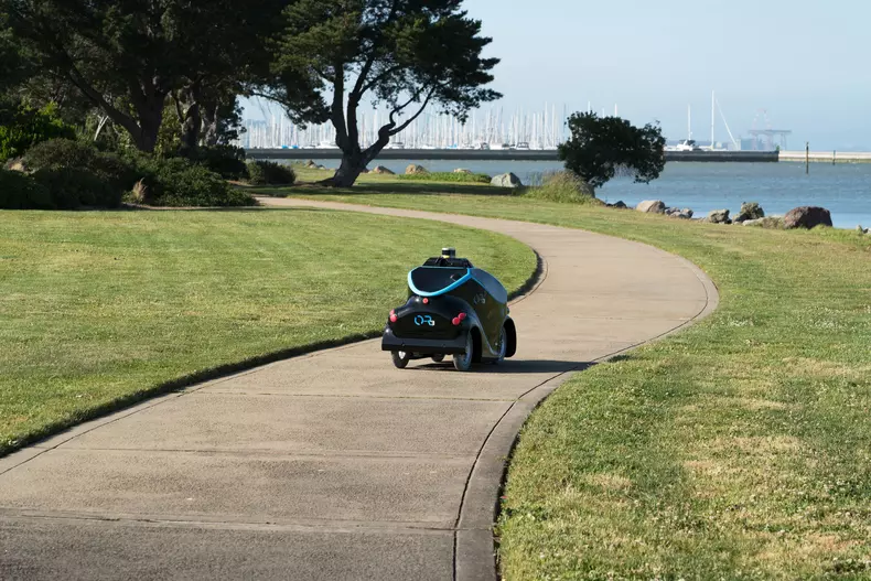 Robot police patrol car ready to hit the streets