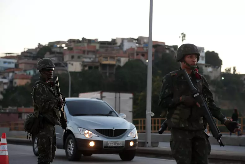 Brazil deploys 10,000 soldiers and police agents to fight wave of violence in Rio de Janeiro