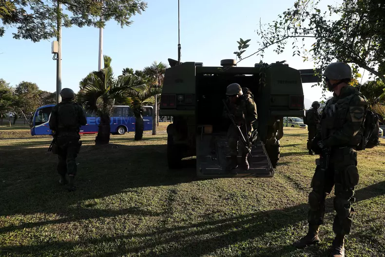Brazil's Army deployed to help combat growing violent crime in Rio de Janeiro