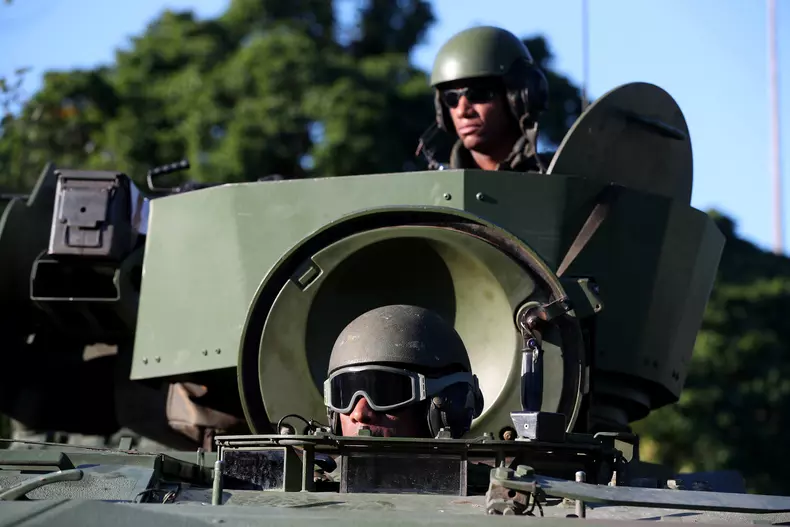 Brazil's Army deployed to help combat growing violent crime in Rio de Janeiro