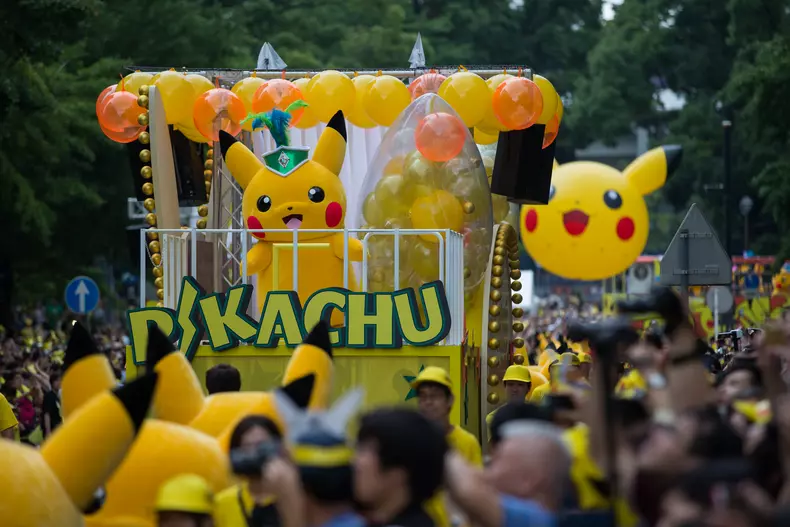 Eveniment inedit în Japonia. Peste 100 de Pikachu au defilat pe străzile unui oraș
