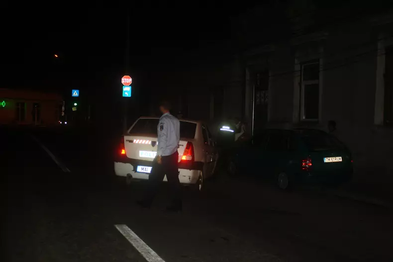 politie_Scandal între două familii de romi din Lugoj (1)