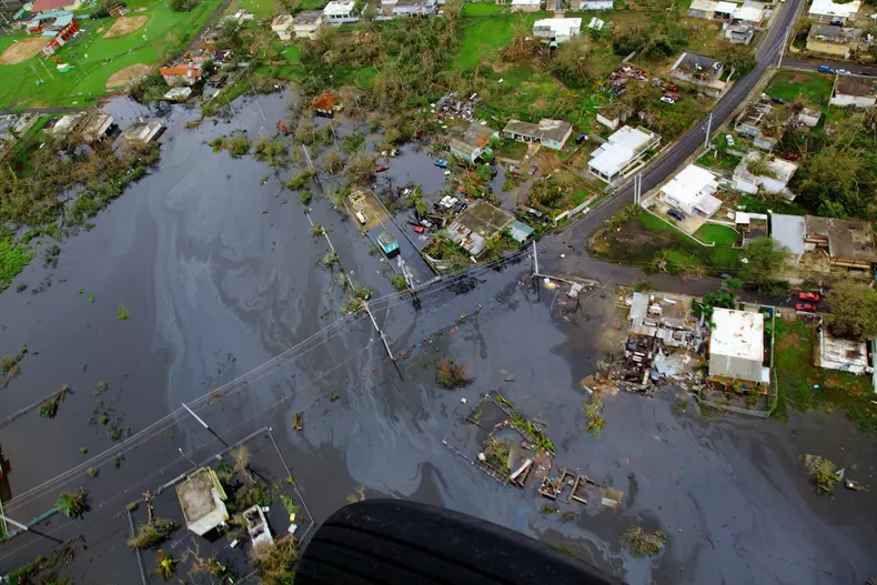 Puerto Rico, devastat de uraganul Maria
