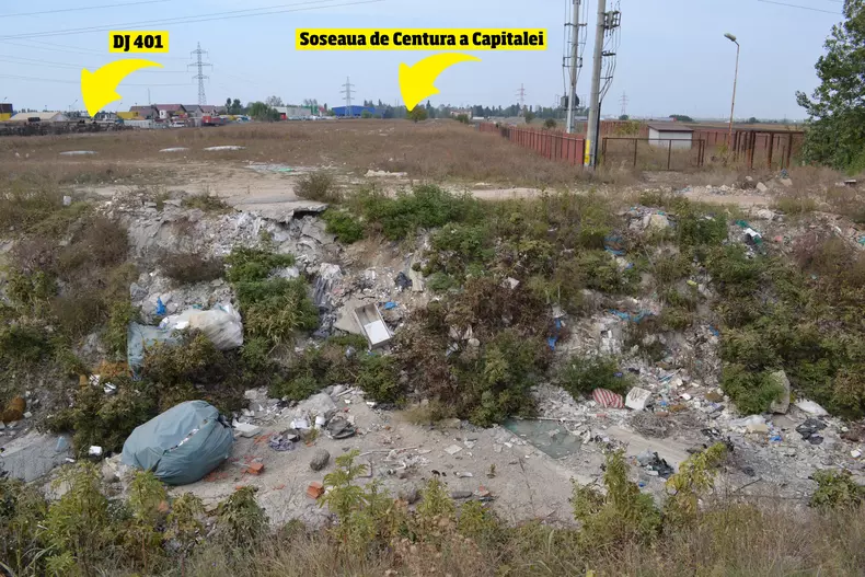 Mizerie mare pe canalul de irigații Berceni- Vidra - Frumușani