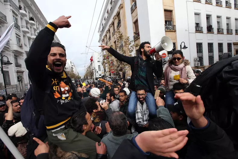 proteste Tunisia