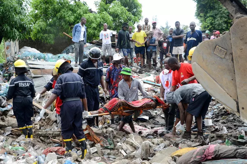 12 people dead in garbage dump collapse in Mozambique