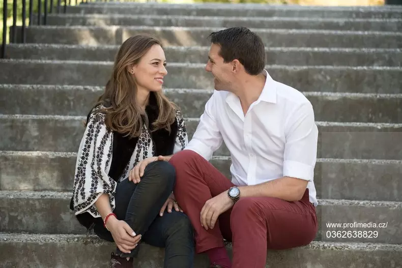 Photoshoot of Prince Nicholas of Romania and Alina Binder